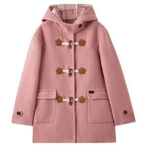 
[Containing sheep wool] eland kids children's clothing for boys and girls woolen coats spring and autumn horn button jackets