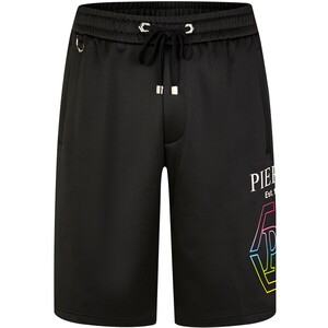 PP Italian light luxury men's clothing 2025 summer drawstring casual shorts letter printing business versatile casual pants trendy