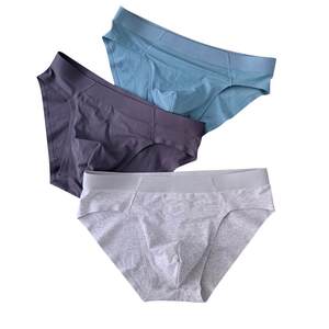 3 pairs of underwear men's briefs comfortable modal cotton boy ice silk nylon breathable men's youth trousers