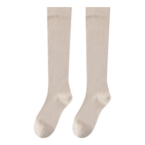 
Mulberry silk calf socks for women in spring and summer thin white stockings non-slip slimming boneless stockings and knee socks