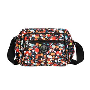 
Feidu Didu shoulder bag canvas bag crossbody bag female mother casual small bag Oxford cloth lightweight large capacity women's bag