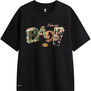 
Li Ning Fanwu BADFIVE short-sleeved T-shirt men's official new round neck loose spring and summer casual knitted sportswear