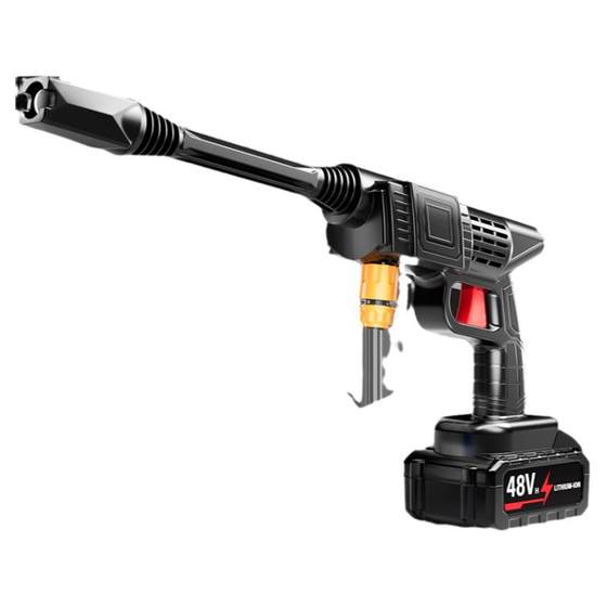 Wireless car washing machine car washing high -voltage water gun truck home powerful laundry new type of supercharged electric water grab lithium -grab lithium batter
