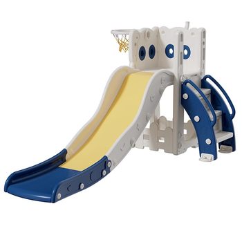 Children's slide indoor home living room