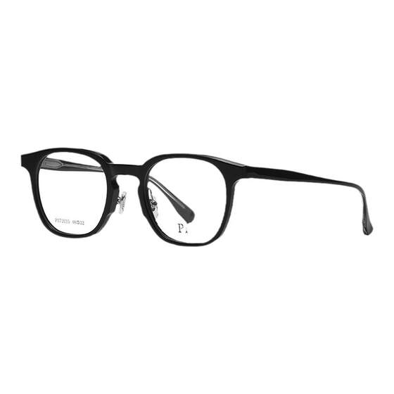 
prsr Pasha glasses frame men's black frame plate glasses frame bare face small face myopia women's anti-blue light PA71035