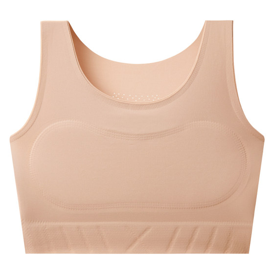 
Underwear for girls in development period. Middle and high school students are bra bound to make their breasts appear flat, big breasts appear small and thin. Breathable and traceless vest bra.