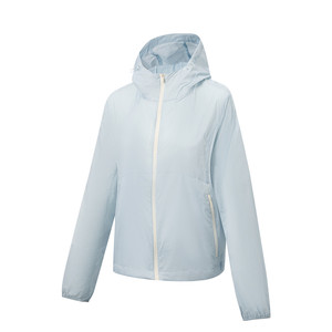 
Li Ning sun protection clothing women's 26 new spring and summer light jacket outdoor travel skin clothing ice silk running sports windbreaker