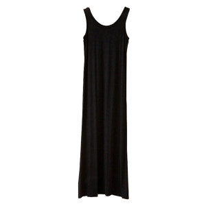 
Black Dress Women 2026 New Large Size Sleeveless Suspender Modal Long Skirt Summer Women's Long Vest