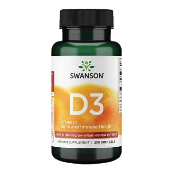 5000IU active vitamin D3 strong absorption of 250 capsules
