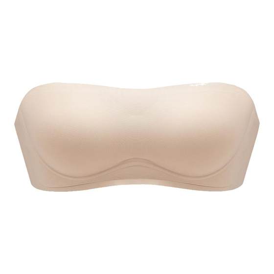 Lucky cotton strapless underwear for women with anti-slip small breasts that cannot be removed invisible and traceless beautiful back wrap bra brass for breasts