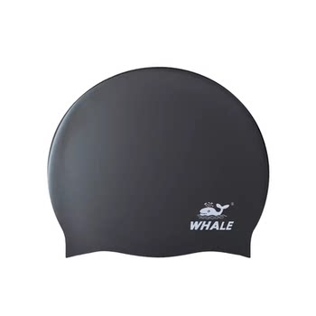 Whale swimming cap imported silicone does not tie the head and prevents water ingress
