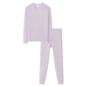 Red bean pure cotton autumn clothes and long pants for men and women thin cotton teenagers and middle-aged and elderly cotton sweater thermal underwear set