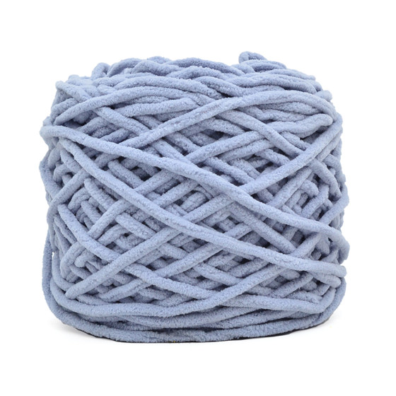 Single -shaped ice strip line coarse wool handmade DIY material hook shoe seat cushion hook slippers, men and women handmade knitting scarf