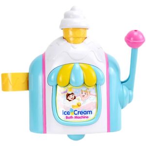 
Children's bathroom bubble making machine baby bath bath play water baby ice cream educational toys for boys and girls