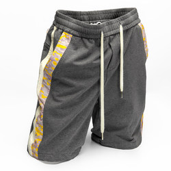 Japanese retro pure cotton casual shorts sports five-point pants