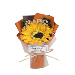 Simulated Mini Bouquet To Express Love, Rose Soap Flower, Sunflower, Mini Shooting Props, Creative Gift