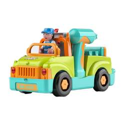 Huile Electric Drill Screw Engineering Vehicle Children's Toys