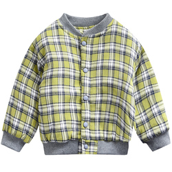Children's Cotton-padded Jackets, Winter School Uniforms For Boys, Girls And Older Children, Inner Lining Cotton-padded Jackets, Outer Wear, Warm Baby Quilted Jackets