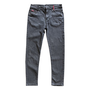 
Guangzhou Xintang High-end Jeans 2026 New Men's Slim Fit Small-leg Pants Spring and Summer Men's Gray Pants Men's Style