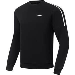 
Li Ning sweatshirt men's spring fitness running men's round neck business top training long-sleeved knitted sportswear for men