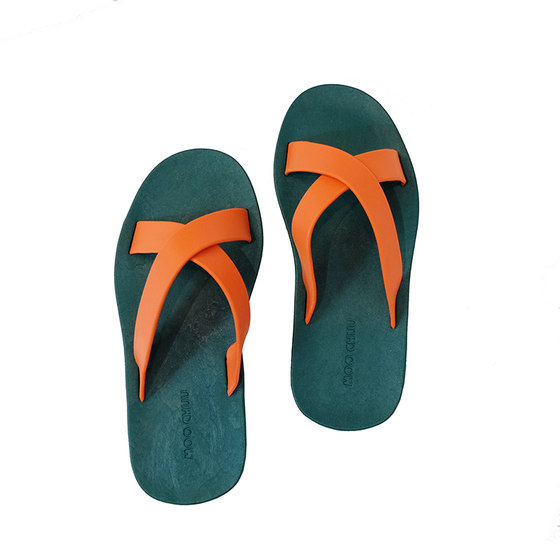 
2026 new color matching MOOCHUU/YAMUU Thai anti-slip and anti-odor home bathroom outdoor slippers for women
