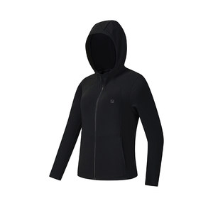 
FILA Official Women's Knitted Hooded Jacket 2026 Summer New Fitness Sports Slim Fit Top