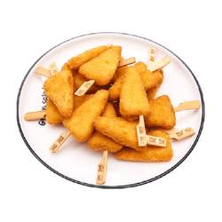 Xia Xing golden chicken fillet triangular chicken fillet snack semi-finished product