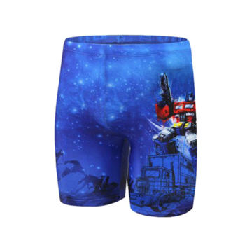 zoke five-point boys professional training swimming trunks