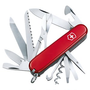 Vishi Swiss Army Knife Rangers 91mm knife Multifunctional knife Folding knife Genuine Swiss Sergeant Knife