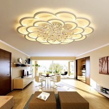 Освещение гостиной простая и современная атмосфера 2022 Новая упаковка Комбинированная хрустальная спальня лампа дома светодиодная потолочная лампа