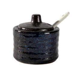 Japanese seasoning jar creative ceramic kitchenware storage