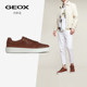 GEOX 남성 신발 라운드 발가락 레이스 업 솔리드 컬러 편안한 패션 캐주얼 신발 U35EAA