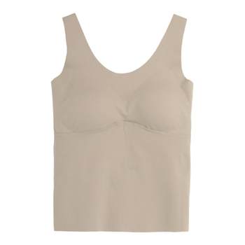 Nishimachi Village House Warm Bottoming Round Neck Suspender Beautiful Back