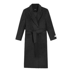 MULVAN wool double-sided woolen coat for women in autumn and winter new high-end loose Korean version long woolen coat