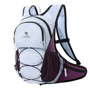 Camel Lightweight Travel Backpack Color Matching Foldable Lightweight Travel Small Outdoor Hiking and Mountaineering Bag