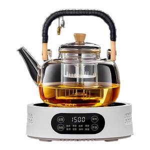 Electric pottery stove tea brewing household tea brewer 2025 new small water-boiling tea boiling stove electric stove tea brewing induction stove