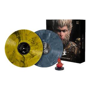 
Black Myth Wukong Game Music Album Vinyl Record Color Gum Hulu Die Town Official Official Peripheral Gift