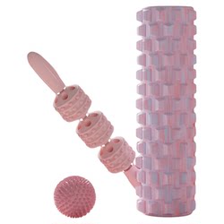 Solid mace, foam shaft, fitness equipment, muscle relaxation massage roller, slimming leg artifact, yoga column