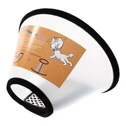 Elizabethan pet headgear anti-bite injection