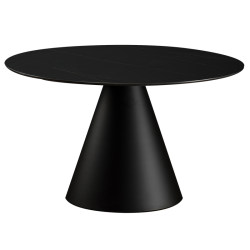 Deyike solid wood edge table single foot rock low table tea table