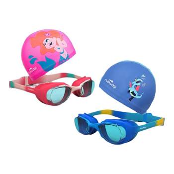 Decathlon Children's Swimming Glasses Swimming Cap Set
