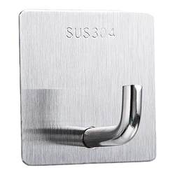 Stainless steel hook without punching, strong adhesive, strong load-bearing