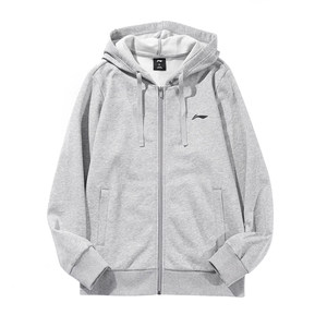 
Li Ning Jacket Men's 2026 Spring Cardigan Hooded Sweatshirt Trendy Loose Casual Jacket Top Sportswear Men