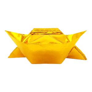 Yuanbao semi-finished products 4000 pieces of gold paper, silver paper and colorful printing, factory direct sales and free shipping origami