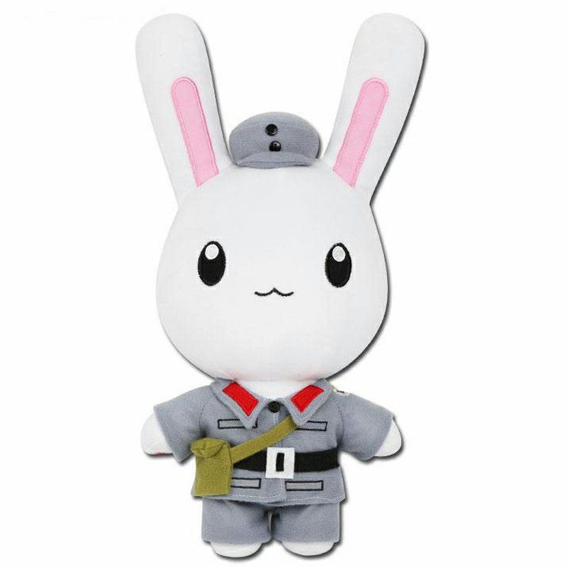 Authentic Rice Charcoal Plush Toy - Year of the Rabbit Anime Peripheral