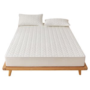 
Hongdou Class A 100 pure cotton quilted quilted mattress protector bed cover 2025 new four-season universal 3