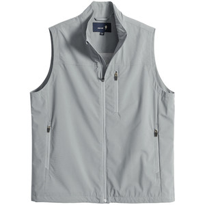 
Middle-aged daddy summer thin multi-pocket loose vest male middle-aged and elderly large-size vest elderly sleeveless jacket