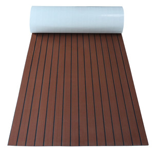 
Yacht imitation teak floor EVA waterproof floor mat speedboat Luya boat special marine deck anti-slip mat floor leather