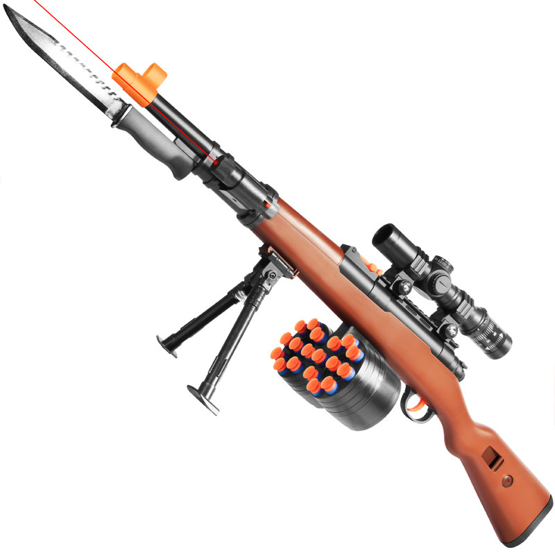 Shell Éjectant Pistolet Modèle Balle Molle Jouet Pistolet Enfants Tirer
