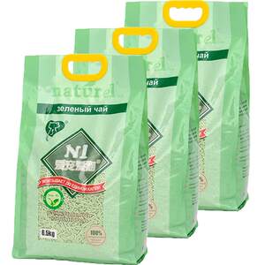 N1 tofu cat litter, approximately 20 kg * 0.5kg, deodorized and dust-free large packaging, lovecat green tea cat litter, cat litter products, cat litter